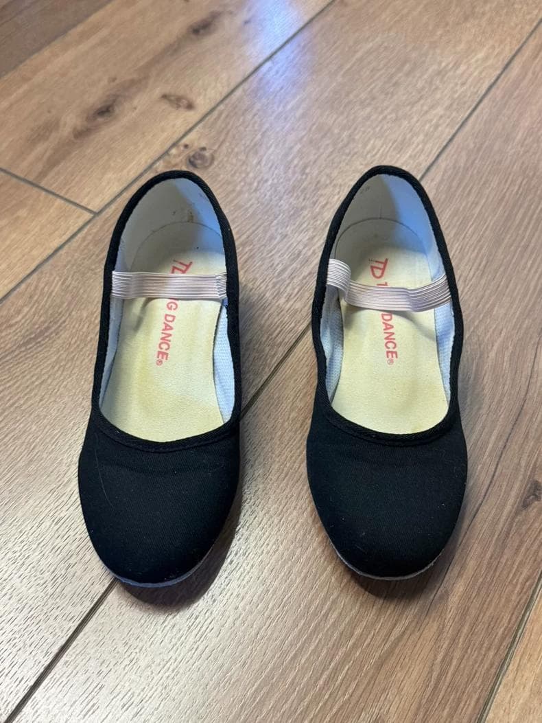 Ting Dance Wear フラメンコシューズ 黒