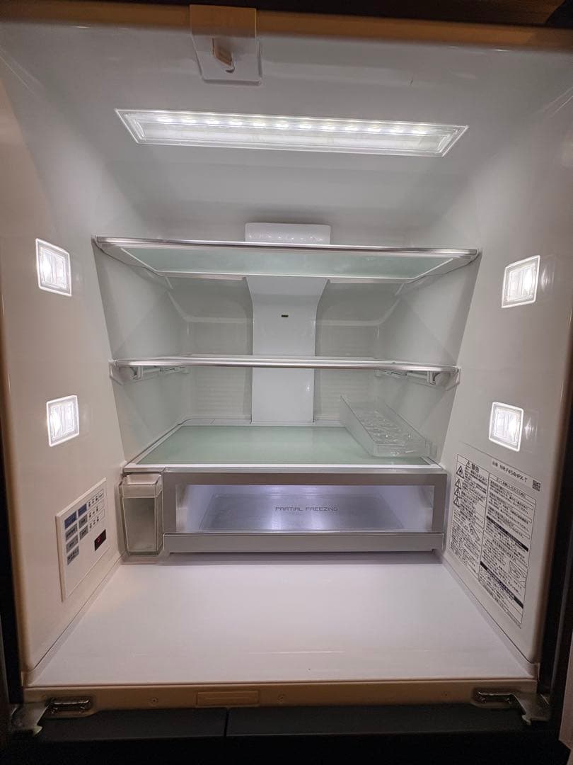 Panasonic 冷蔵庫 2018年製 NR-F454HPX ダークブラウン