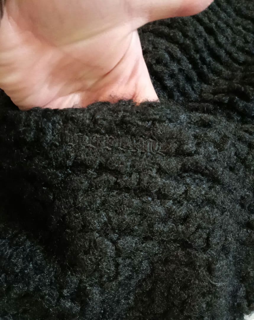 トップス Supreme Textured Knotted Cardigan BLACK