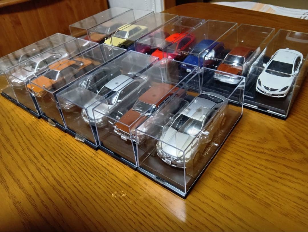 【13台セット】国産名車コレクション　1/43 ミドルセダン　スポーツセダン