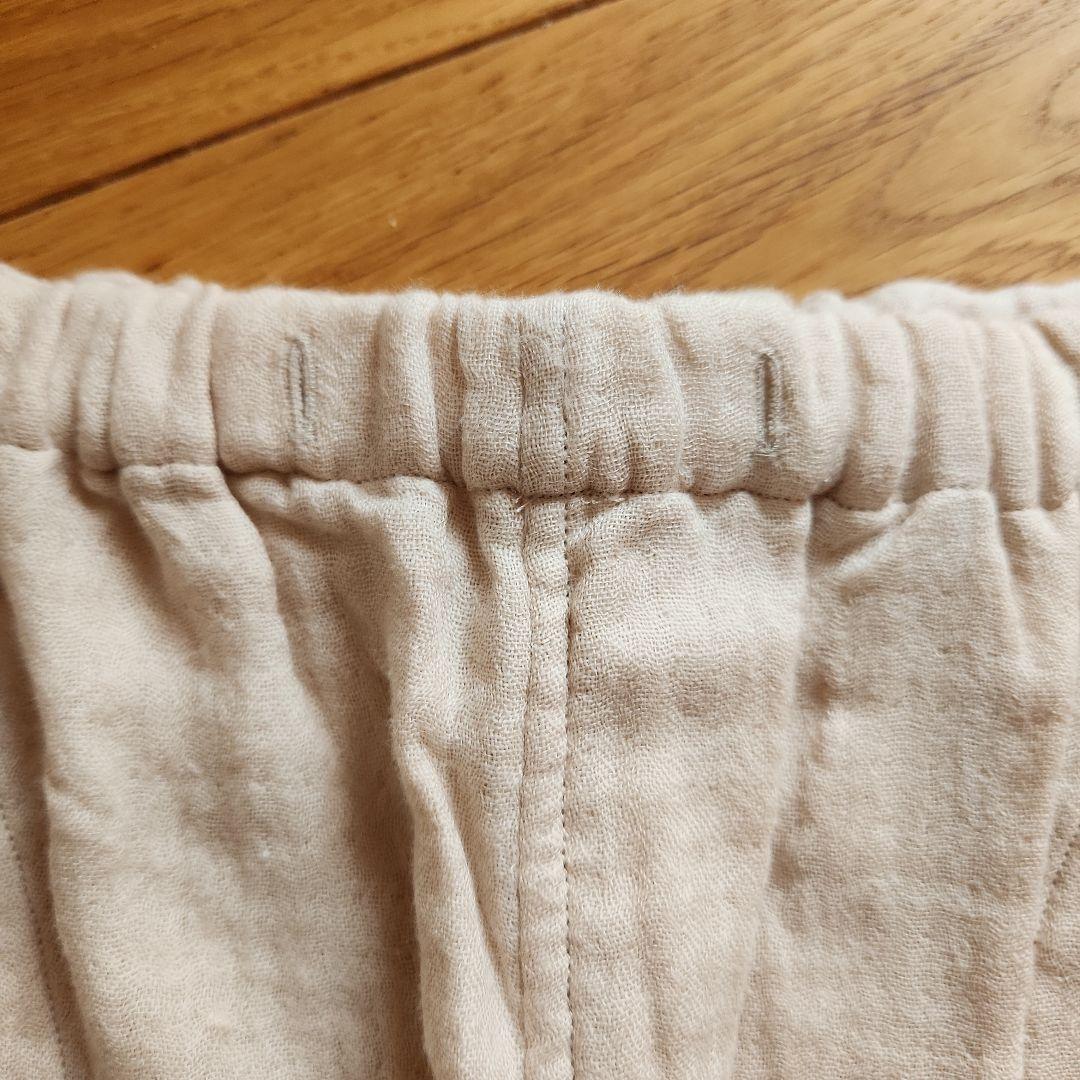 ウチノ　パジャマ　ベージュ 長袖・長ズボン