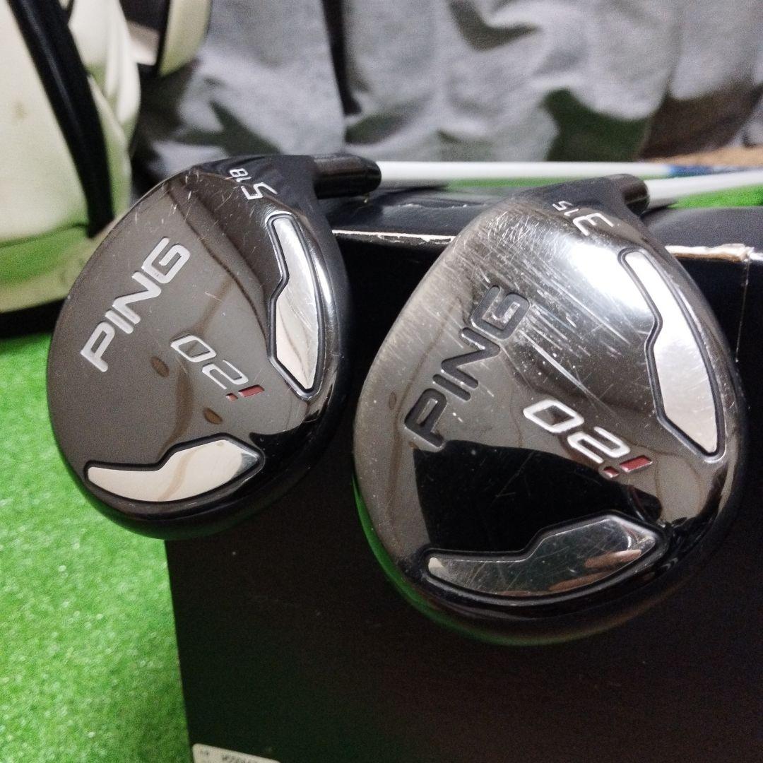 【全国送料無料】PING i20 3W 5W 2本セット！カスタムシャフト！