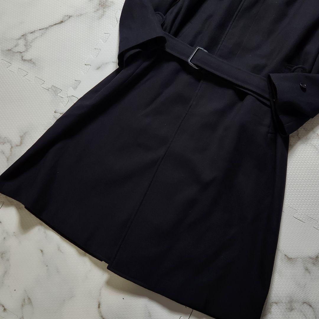 極美品✨XXL相当 アルマーニコレツィオーニ ステンカラーコート ベルト付き