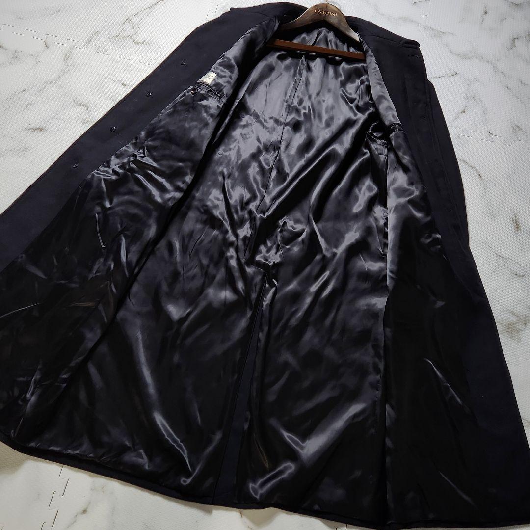 極美品✨XXL相当 アルマーニコレツィオーニ ステンカラーコート ベルト付き