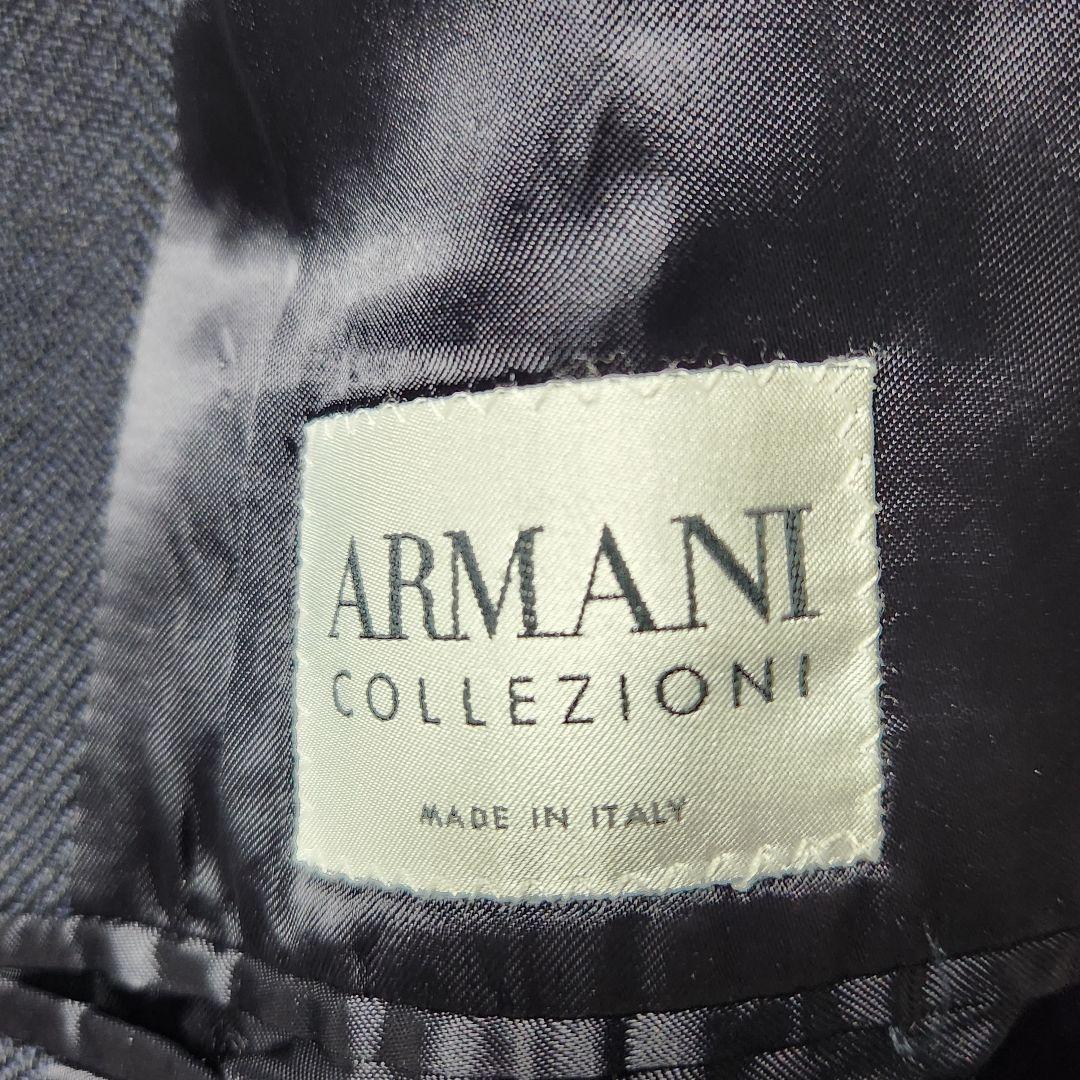 極美品✨XXL相当 アルマーニコレツィオーニ ステンカラーコート ベルト付き