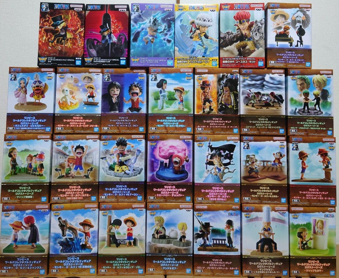 ワンピース ワーコレ ログストーリーズ他 計43体セット