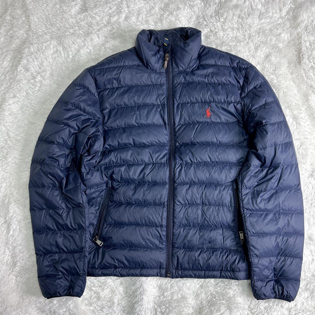 ✨️現行✨️POLO RALPH LAURENパッカブル ダウンジャケット ネイビー