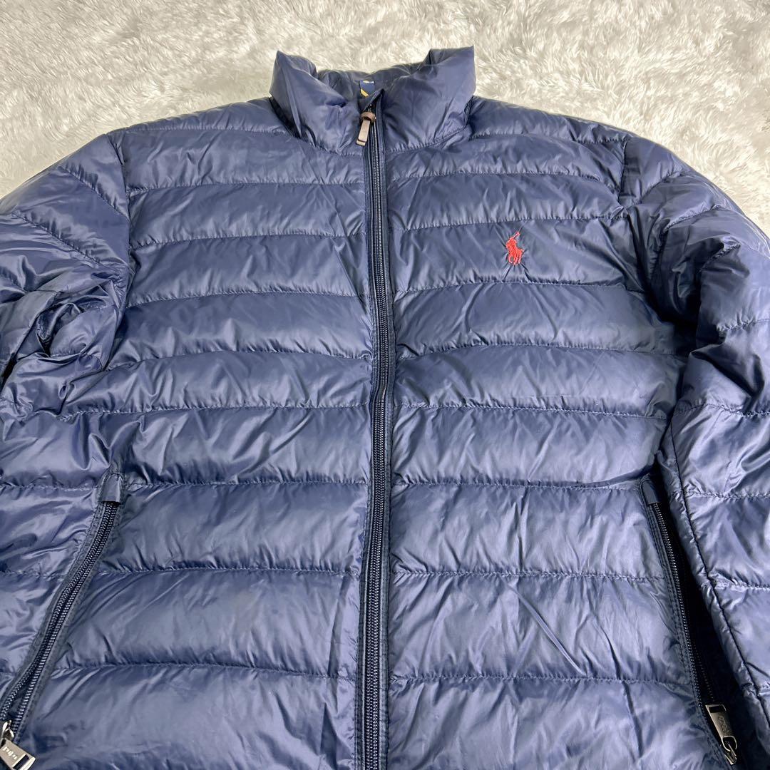 ✨️現行✨️POLO RALPH LAURENパッカブル ダウンジャケット ネイビー