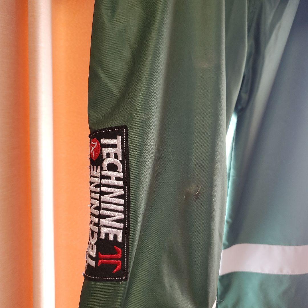 TECHNINE 緑 スキーウェア ジャケットパンツセット