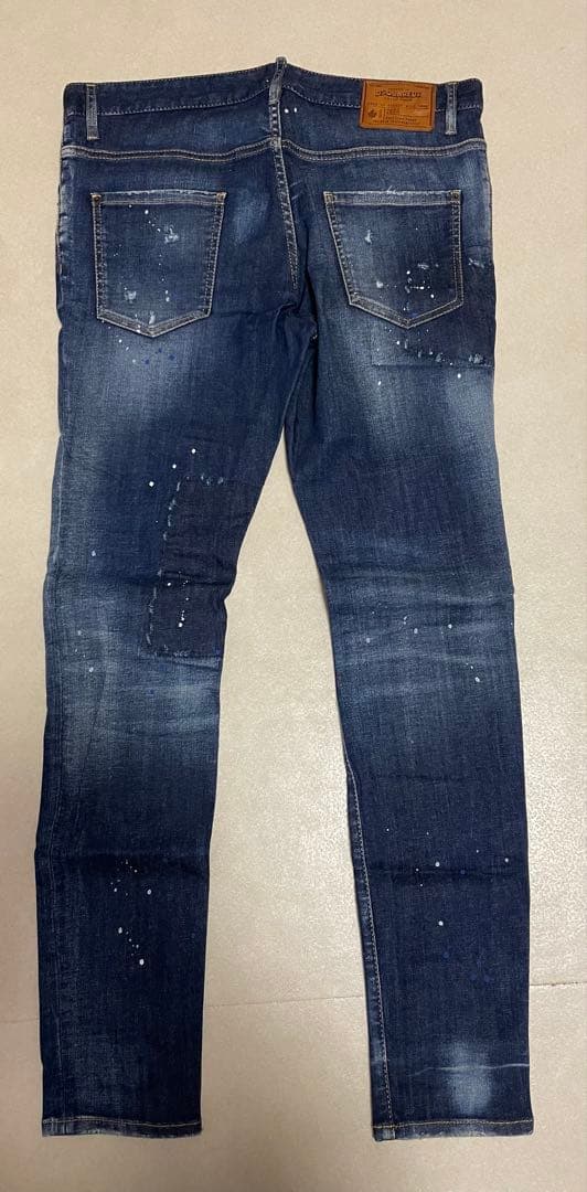 DSQUARED2 ダメージ加工デニム50 - パンツ安価