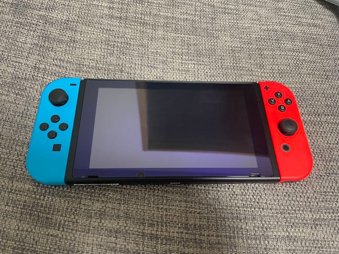 Switch本体 ジョイコン赤青 ソフト6つ