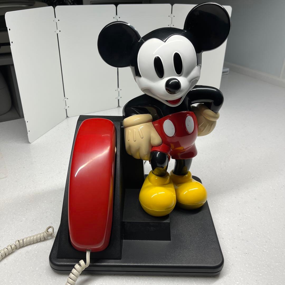 ミッキーマウス キャラクター型電話 90年代AT&Tアメリカ製 - メルカリ