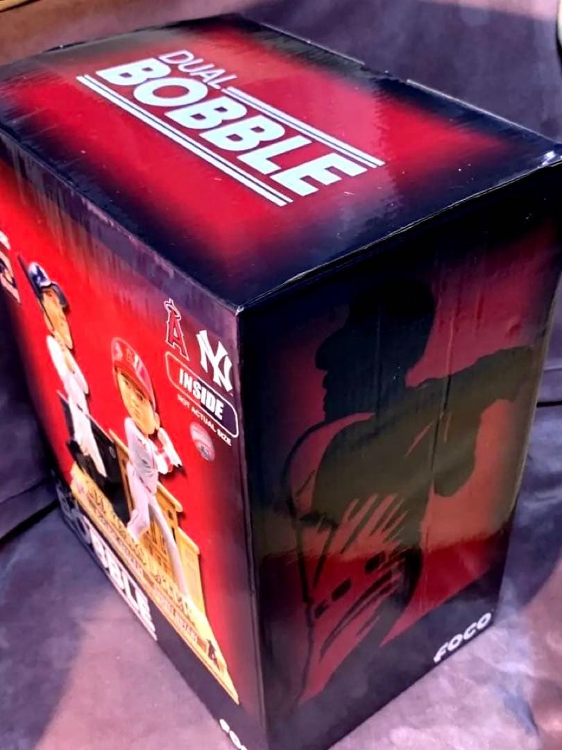 216個限定　大谷翔平＆ベーブルース　ダブルボブルヘッド　シリアル№付　未展示品