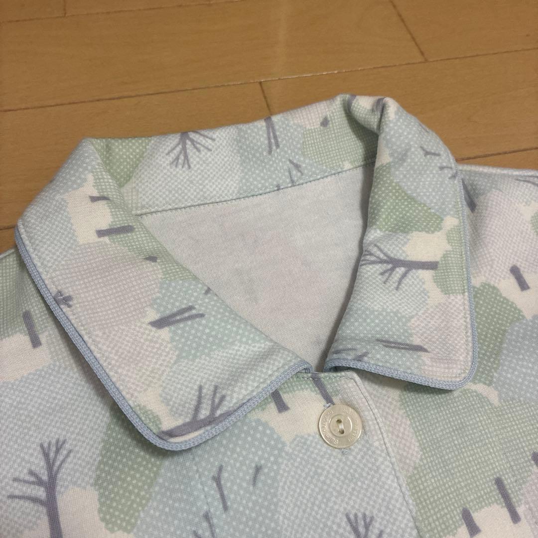 新品！ワコール 睡眠科学 sousou パジャマ Ｌサイズ あったか素材　ブルー