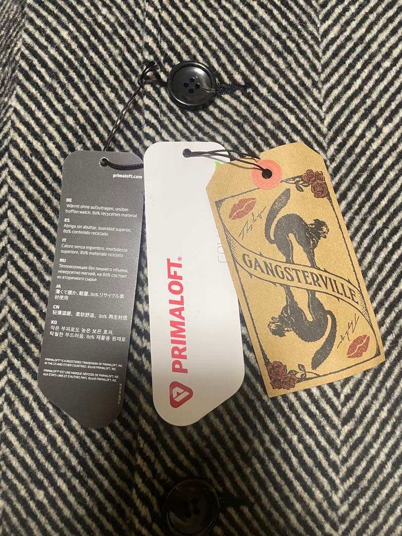 「新品タグ付き」定価84480円　GANGSTERVILLE モッズコート M