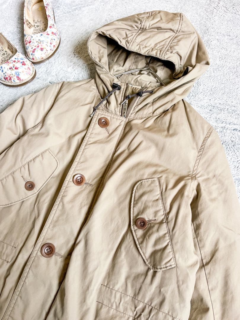 MHL.】マーガレットハウエル モッズコート フード付きダウンコート 1