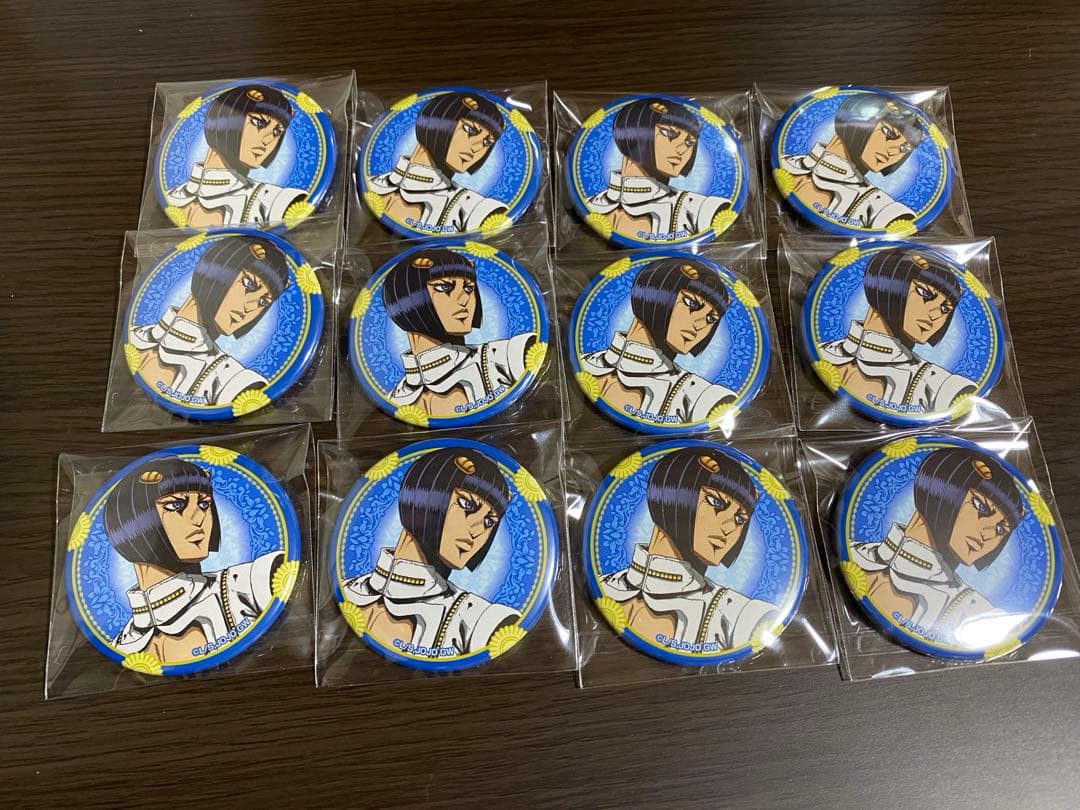 ブローノ・ブチャラティ AGF缶バッジジョジョの奇妙な冒険 黄金の風5部