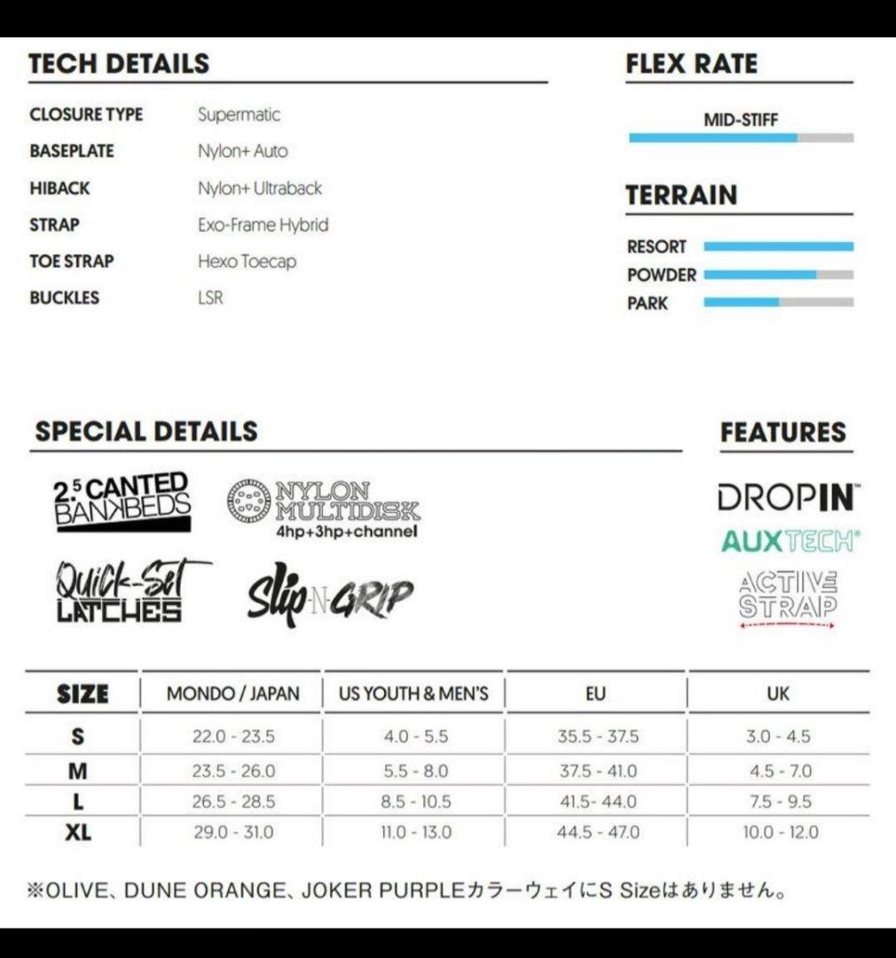 Nidecker Supermatic ビンディング S ブラック 24-25