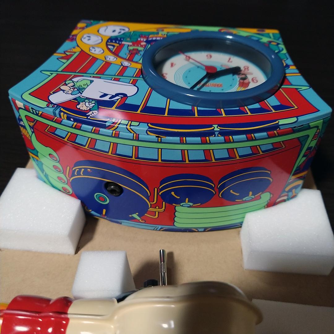 リズム時計工業 アトム R754 オルゴール目覚まし時計 未使用