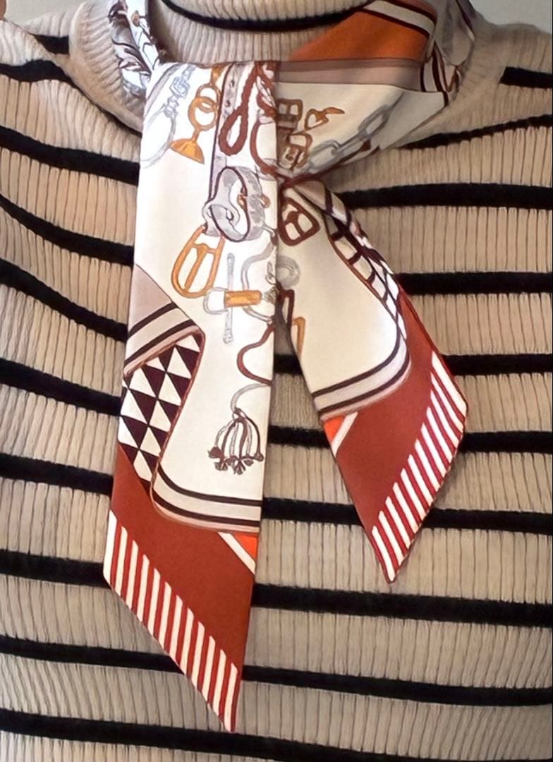 エルメス　ツイリー　2025ss 鞍職人の花束