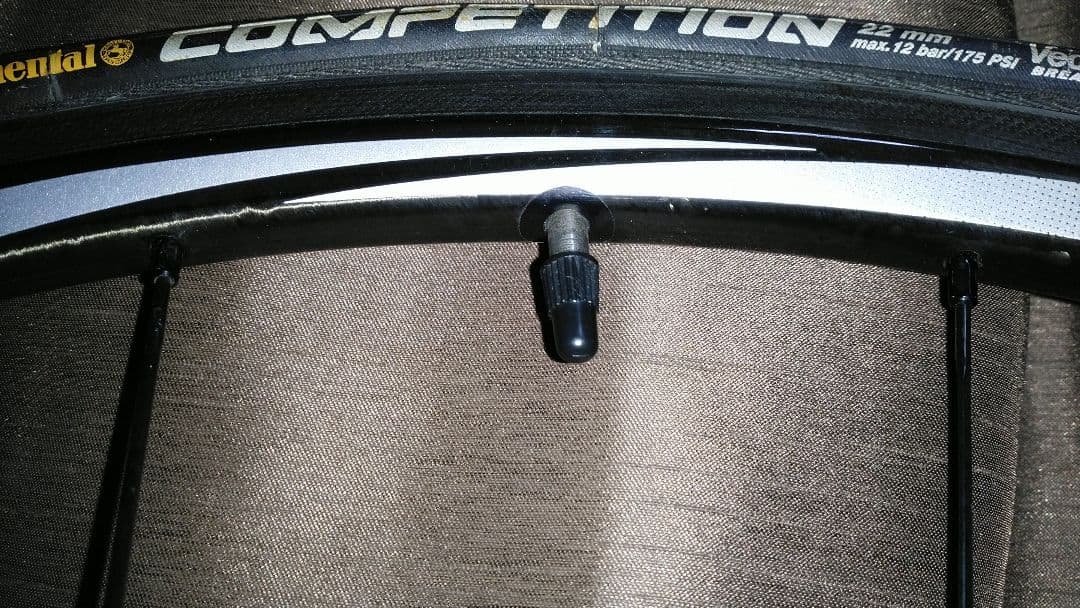 SHIMANO WH-9000 C24TU 前輪難あり