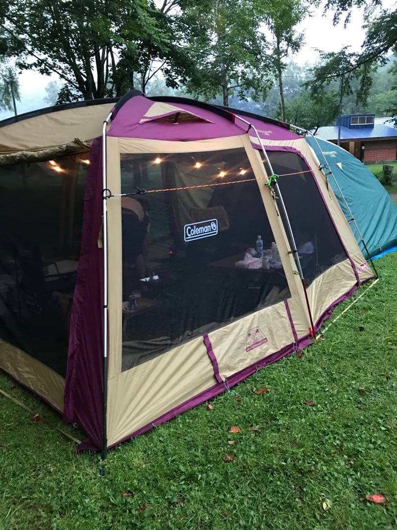希少 コールマン タフスクリーンタープ400 バーガンディ　限定品