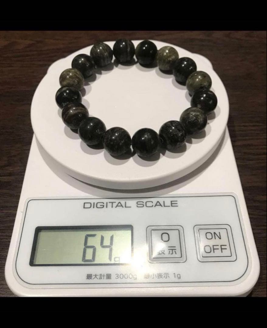 【もも】バドガシュタイン鉱石ブレスレット２本セット