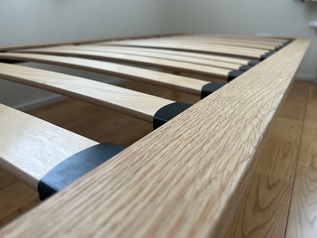 【送料込】無印良品 ベッドフレーム マットレス セミシングル セット