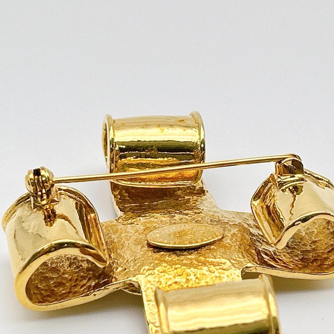 【鑑定済み！】シャネル ヴィンテージ ブローチ リボン ココマーク CHANEL