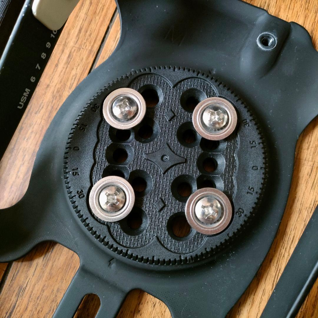 RIDE ライド A-6 ブラック M スノーボード ビンディング 状態良