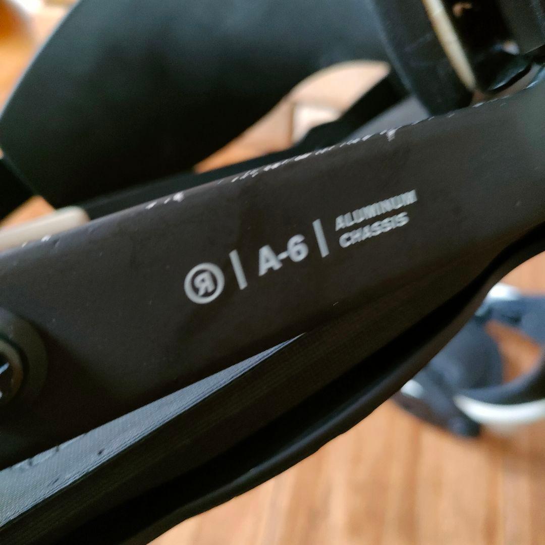 RIDE ライド A-6 ブラック M スノーボード ビンディング 状態良