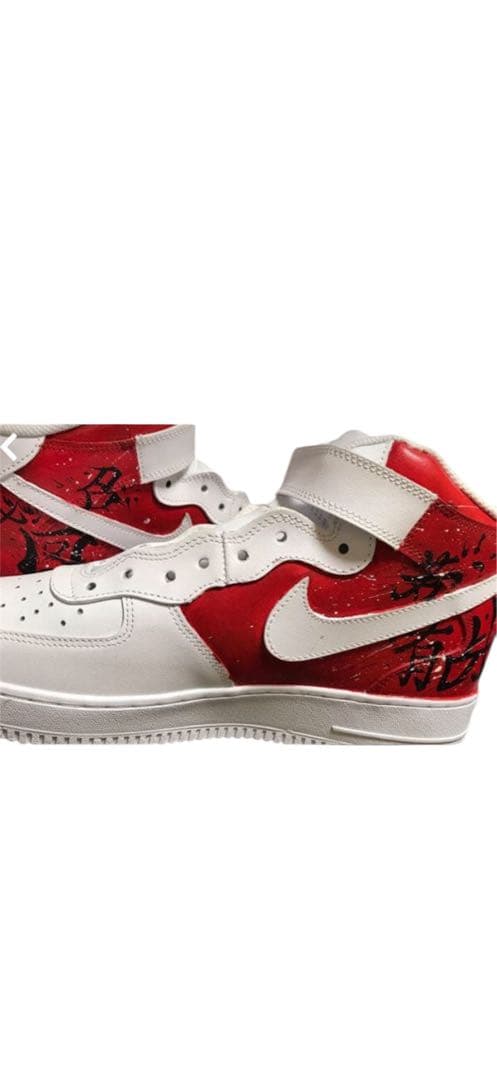 スラムダンクデザイン エアフォース1ハイカットスニーカー