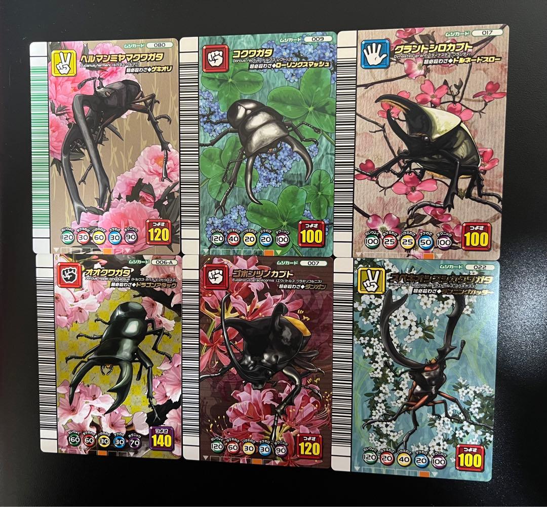 サ*オ様 ムシキング 【5周年】 ムシカード 6枚セット - メルカリ