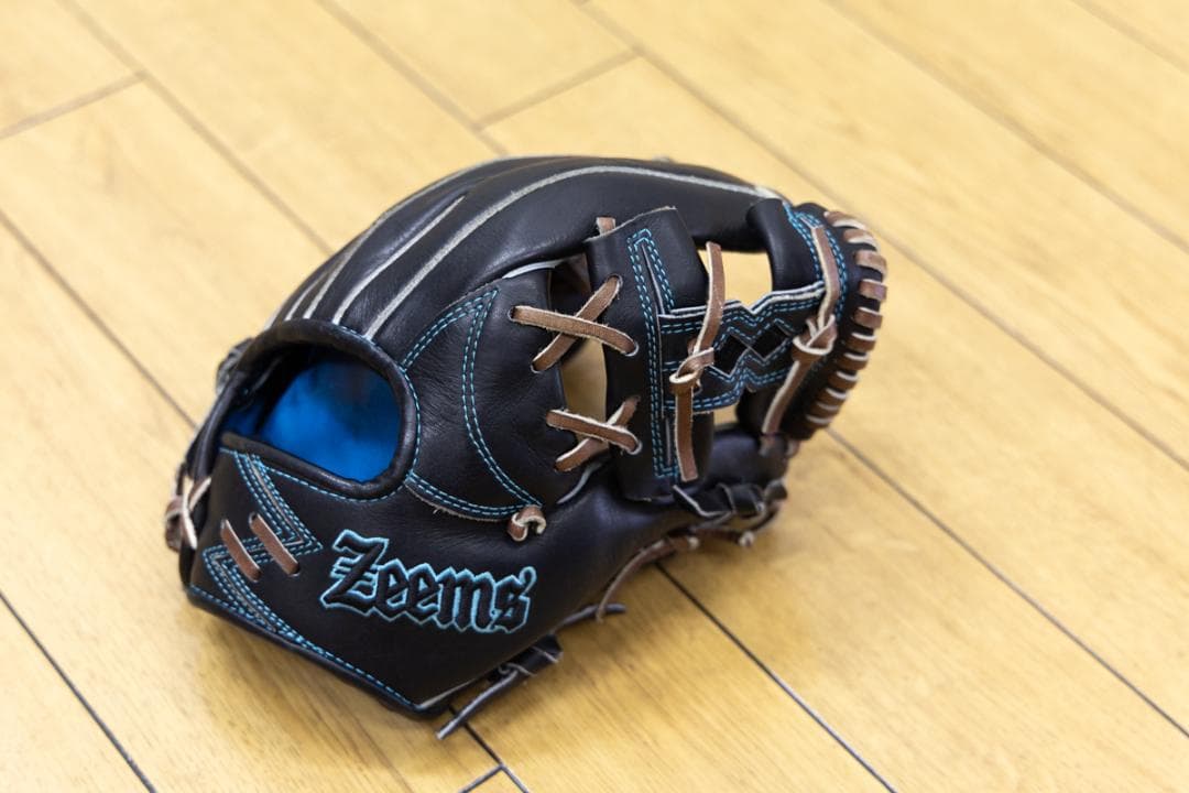Zeeams 軟式グローブ軟式　内野用　黒