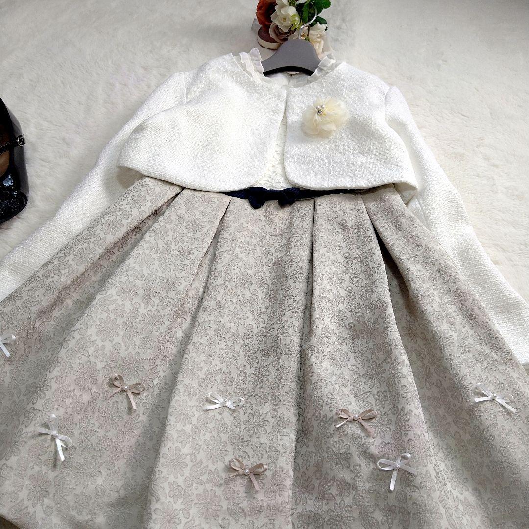 a.v.v　ワンピース　branshes　ボレロ　フォーマル　女の子　130