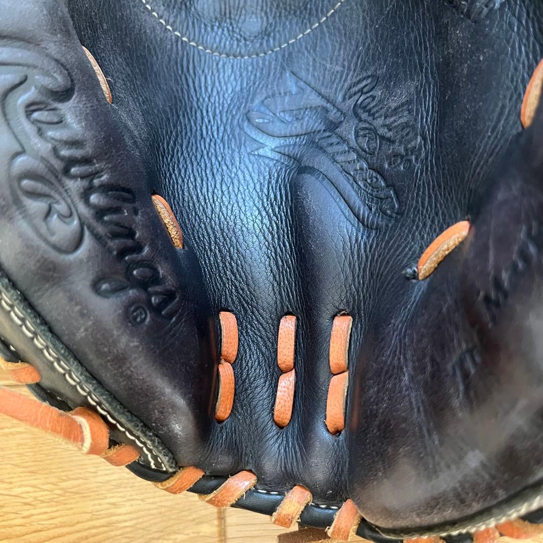 Rawlings ジュニア 軟式 キャッチャーミット 黒 GJ6FG2AF