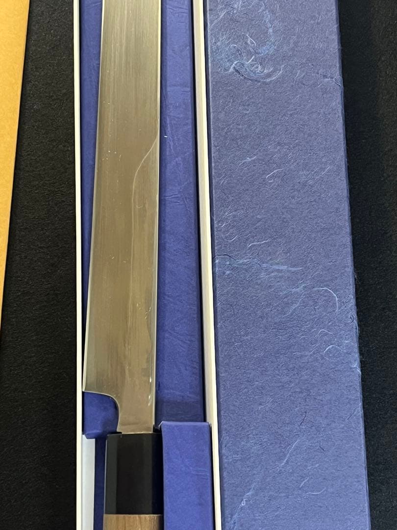 希少　特別仕様鍛流線浮かし　重房　霞　切付蛸引　尺