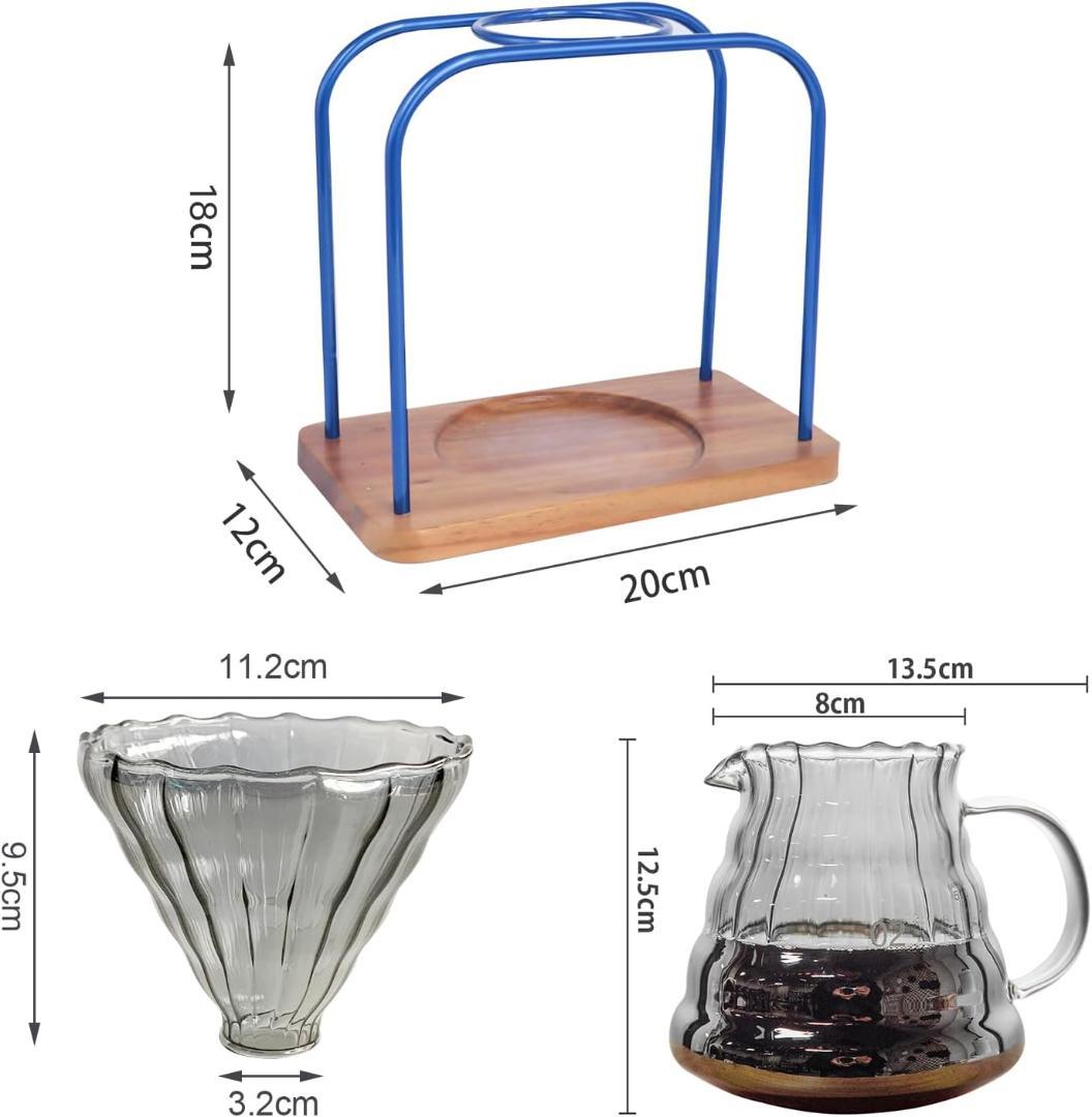 SOTECHツインワイヤードリップラック、木製断熱ベース 軽量シリコン
