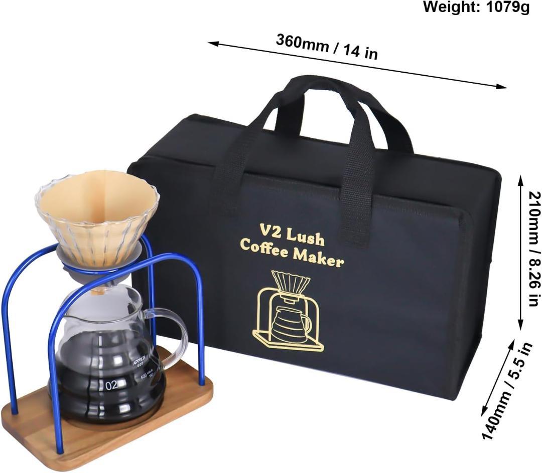 SOTECHツインワイヤードリップラック、木製断熱ベース 軽量シリコン