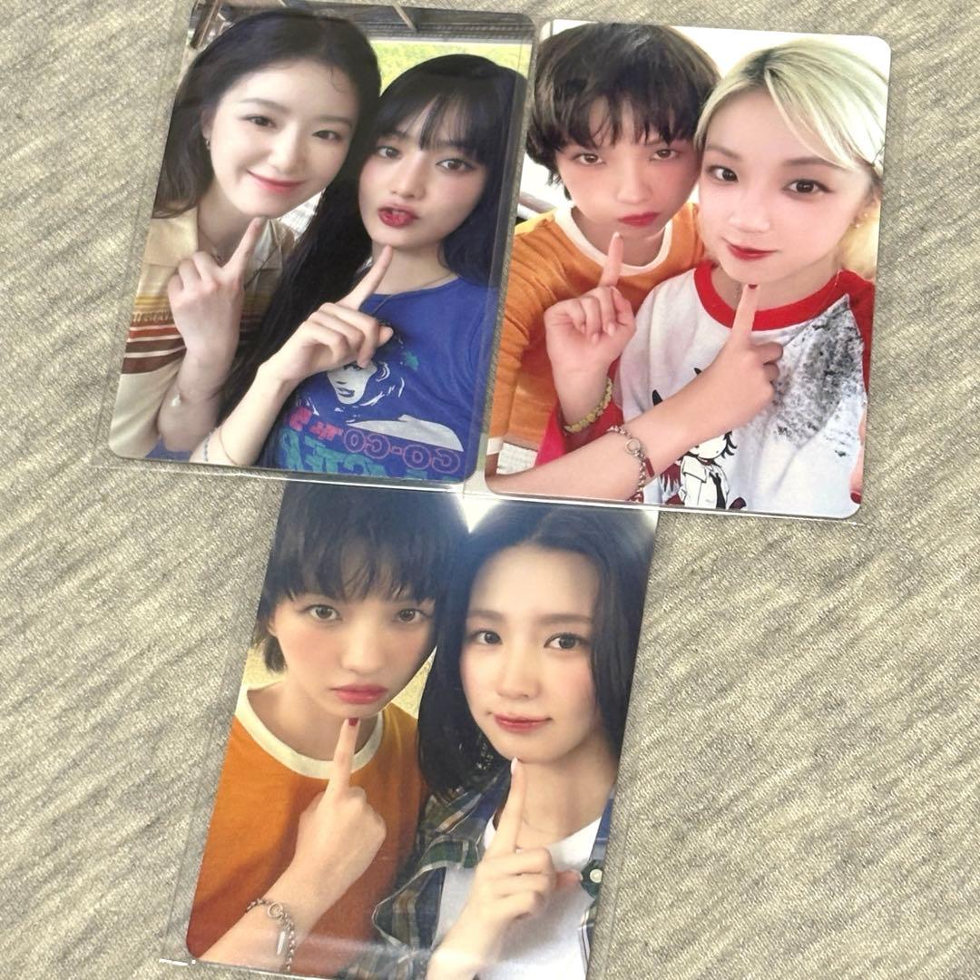 i-dle 日本ツアー埼玉会場 ユニット トレカ三枚セット