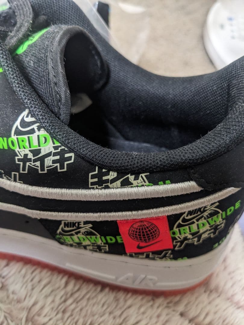 テンテン　エアフォース カタカナ　ブラック　限定　美品