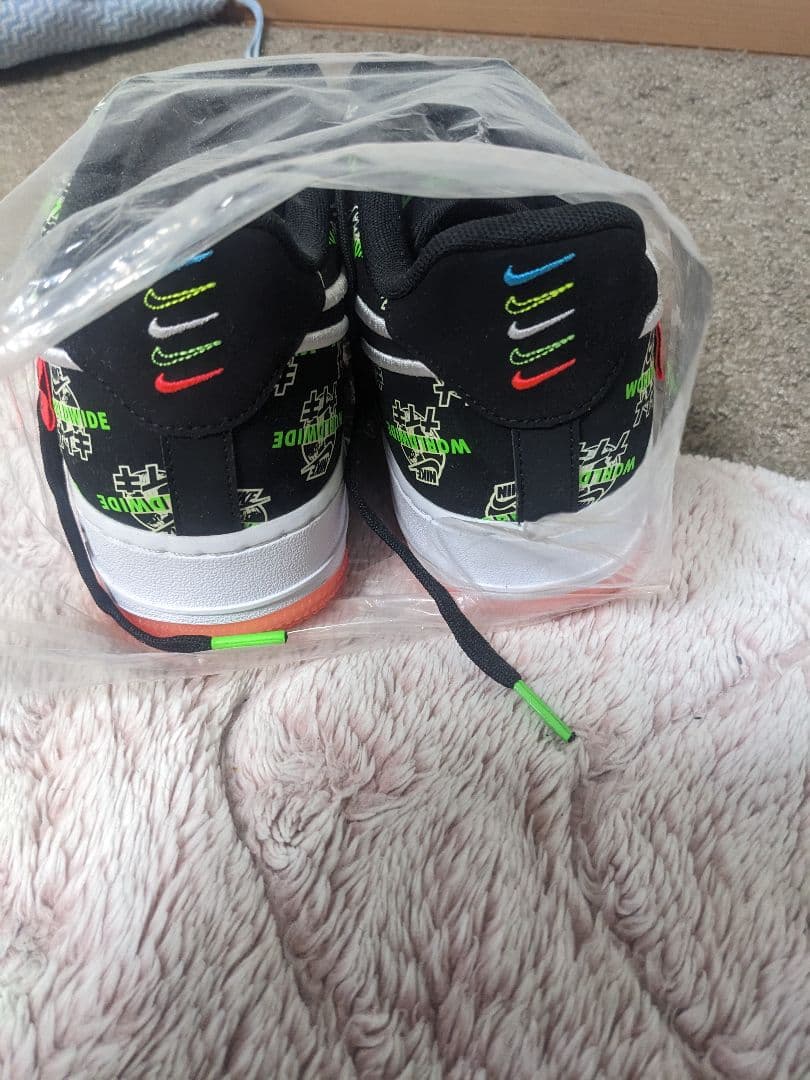 テンテン　エアフォース カタカナ　ブラック　限定　美品