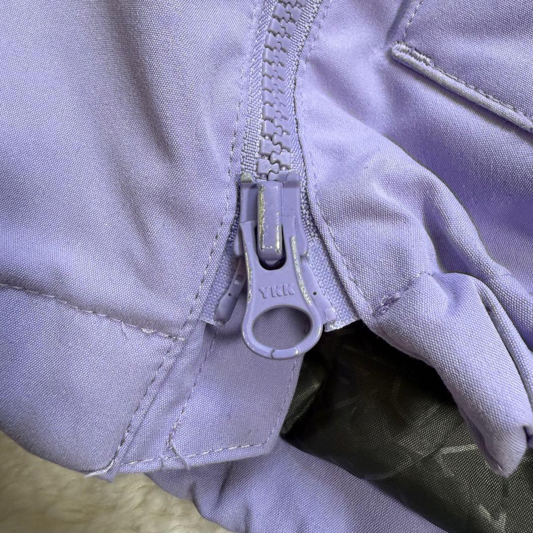 43DEGREES スラッシュアノラックジャケット パープル L