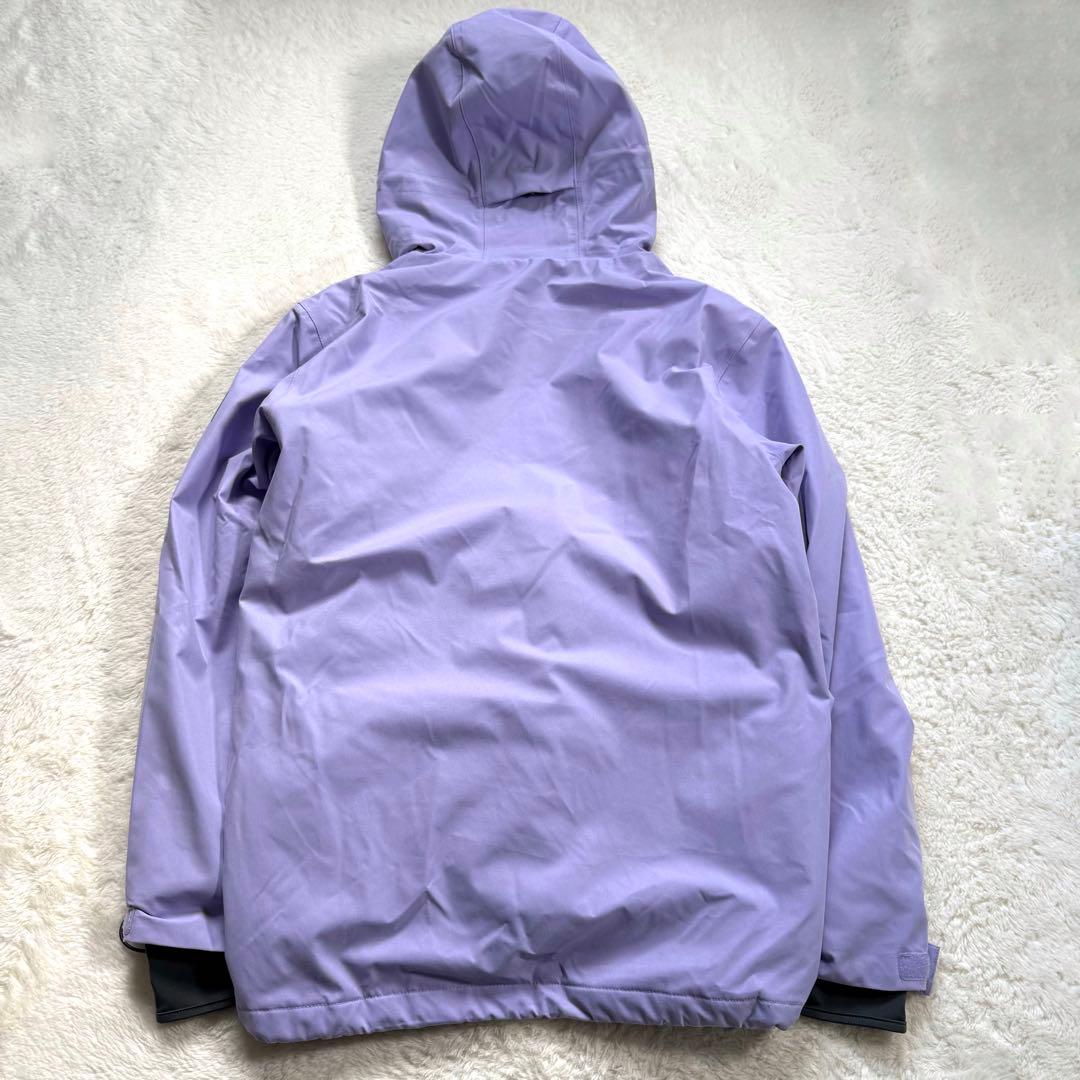 43DEGREES スラッシュアノラックジャケット パープル L