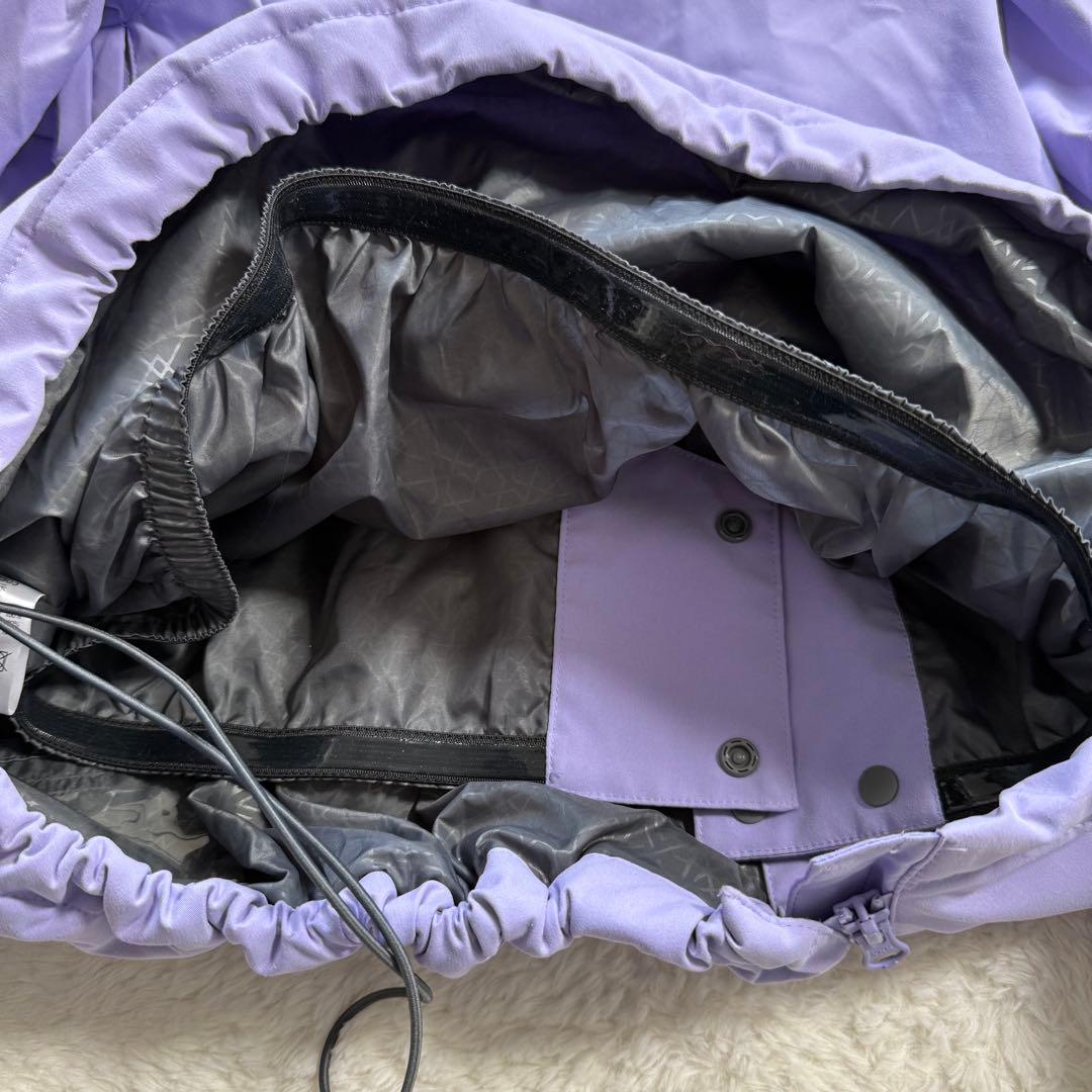 43DEGREES スラッシュアノラックジャケット パープル L