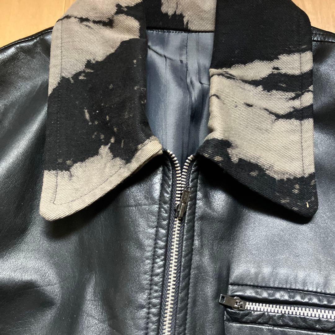 超レアUNDERCOVER ブリーチレザーJK アンダーカバー 牛JONIO 希 - メルカリ