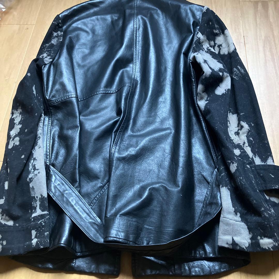 超レアUNDERCOVER ブリーチレザーJK アンダーカバー 牛JONIO 希 - メルカリ