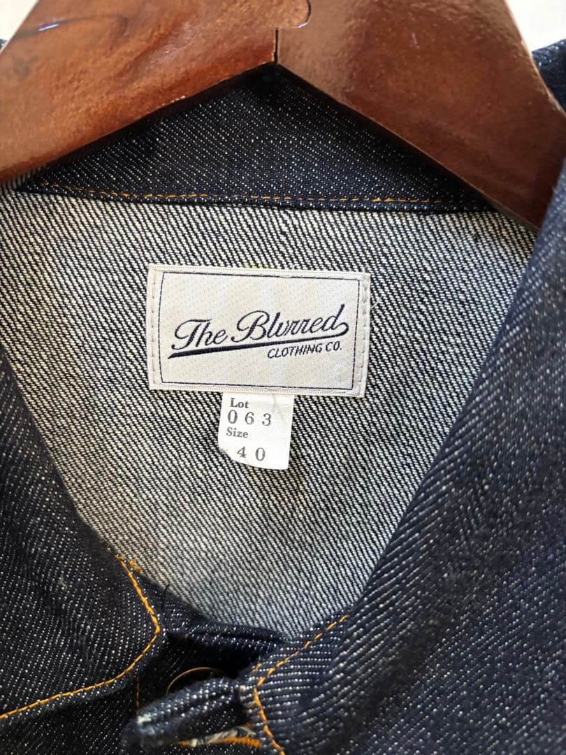 The Blurred Clothing Co. デニムジャケット 40 - メルカリ