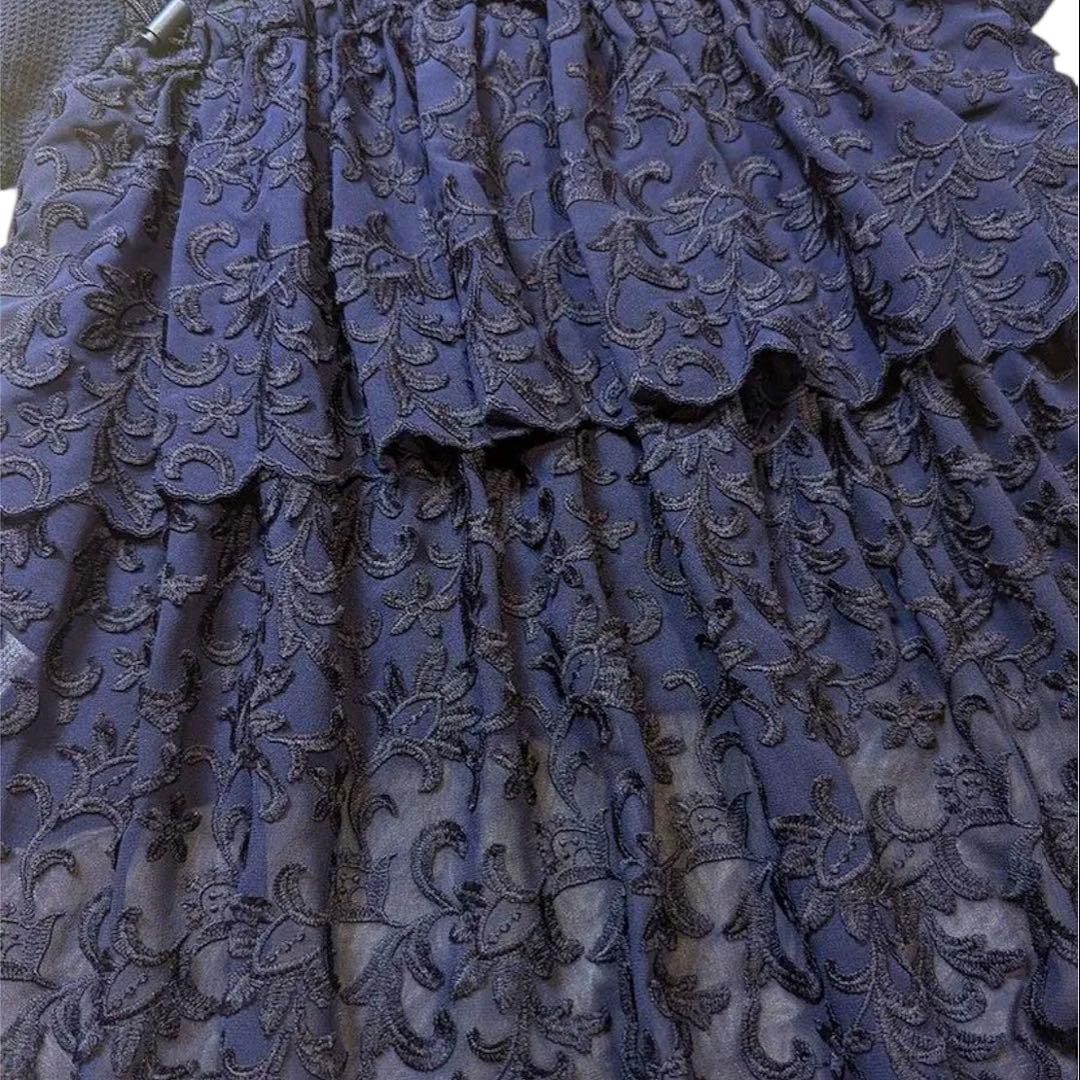 美品　FRED PERRY×MUVEILコラボのレースポロシャツ