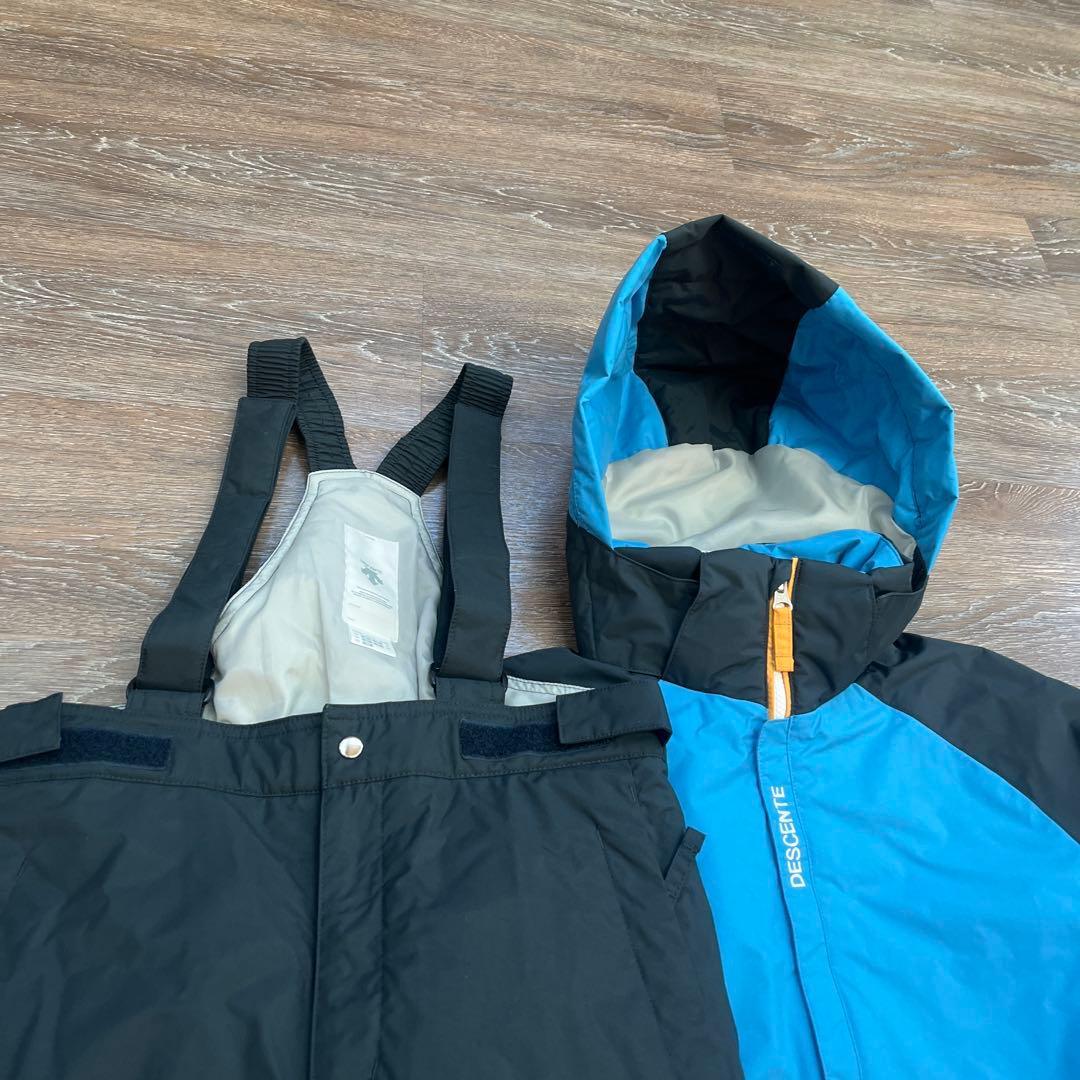 デサント 美品 セットアップ 上下 スキーウェア 150 男の子 女の子